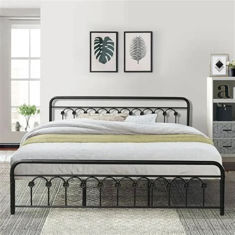 metal frame and box frame bed|strongest metal bed frame.